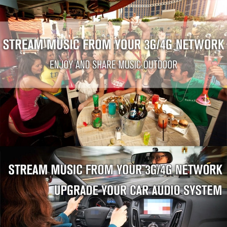 EZCast M7 Internet Radio Airplay DLNA(DMR) WiFi Music Streamer Audio Receiver, Support iOS / Android / Windows