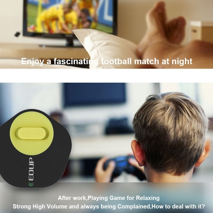 EDUP 2 in 1 Bluetooth V4.1+EDR 3.5mm Audio Receiver & Transmitter for Music and TV For iPhone, Samsung, HTC, Sony, Google, Huawei, Xiaomi and other Smartphones