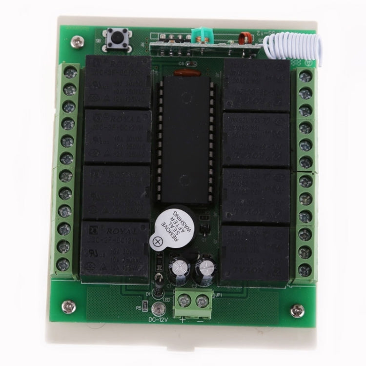 DC 12V 8CH Channel Wireless RF Remote Control Switch Transmitter + Receiver