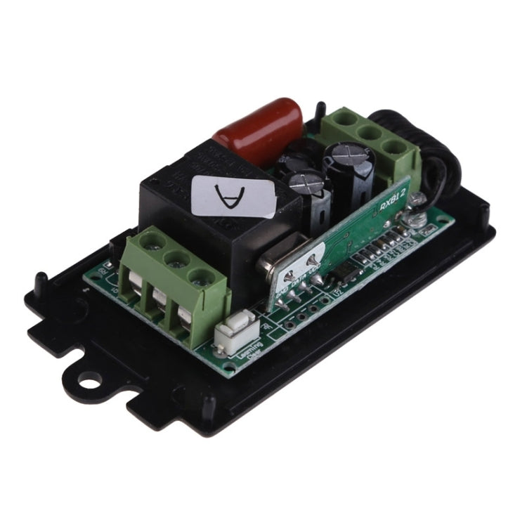AC 220V 1CH Wireless Remote Control Receiver x 4 + 2 Buttons Remote Control RF Wireless Transceiver x 2