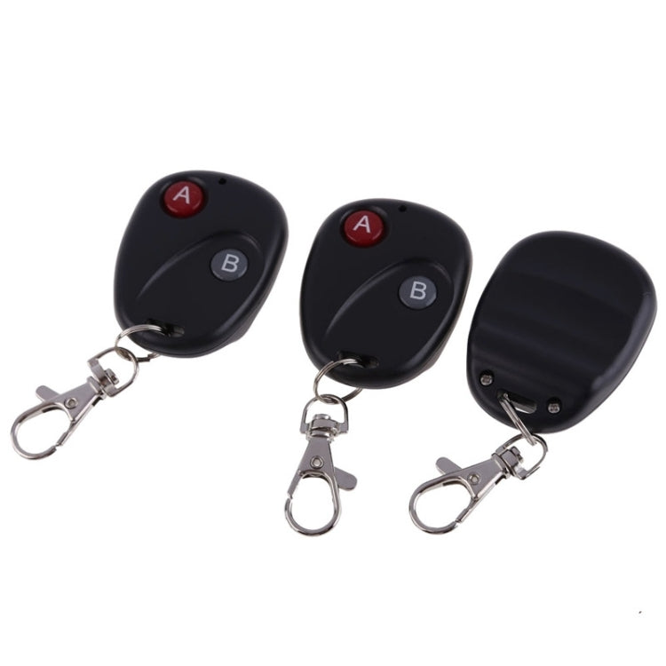 AC 220V 1CH Remote Control Receiver + 2 Buttons Remote Control RF Wireless Transceiver