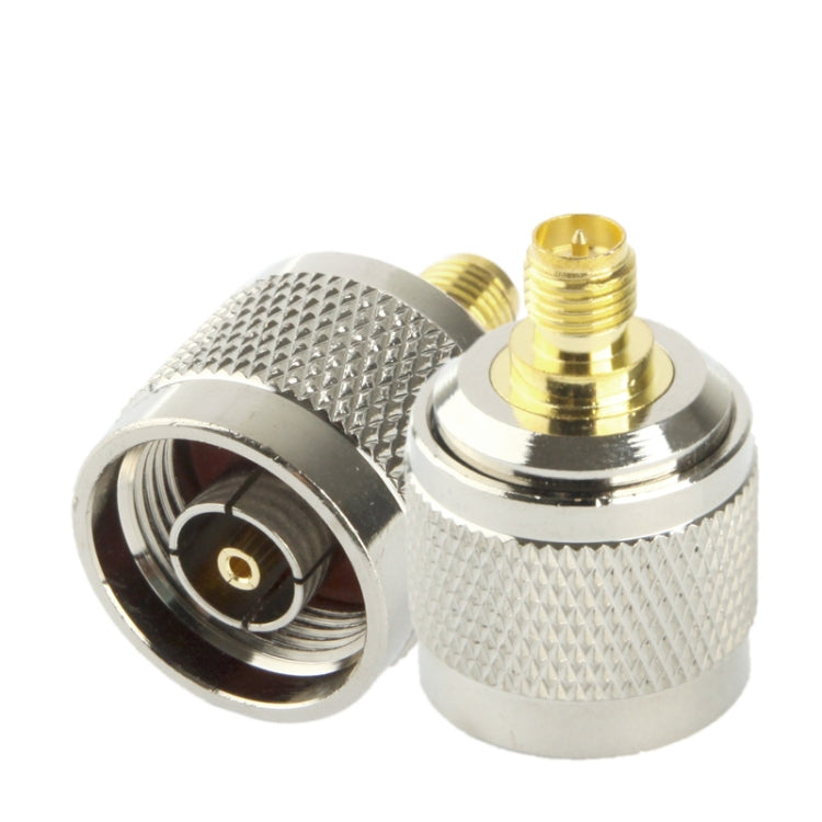 RP-N Male to RP-SMA Female Adapter(Silver)