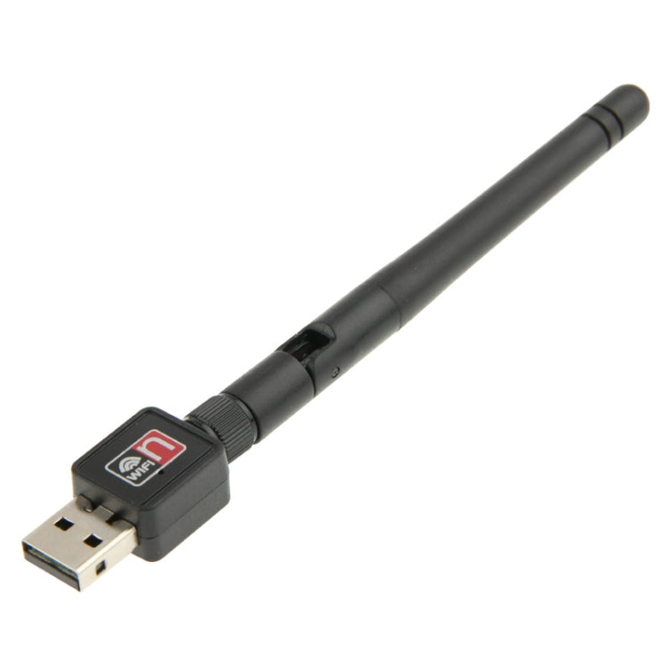 Unlimited Long Distance Mini USB 2.0 Wireless 802.11n Adapter, 150Mbps, Length 9cm