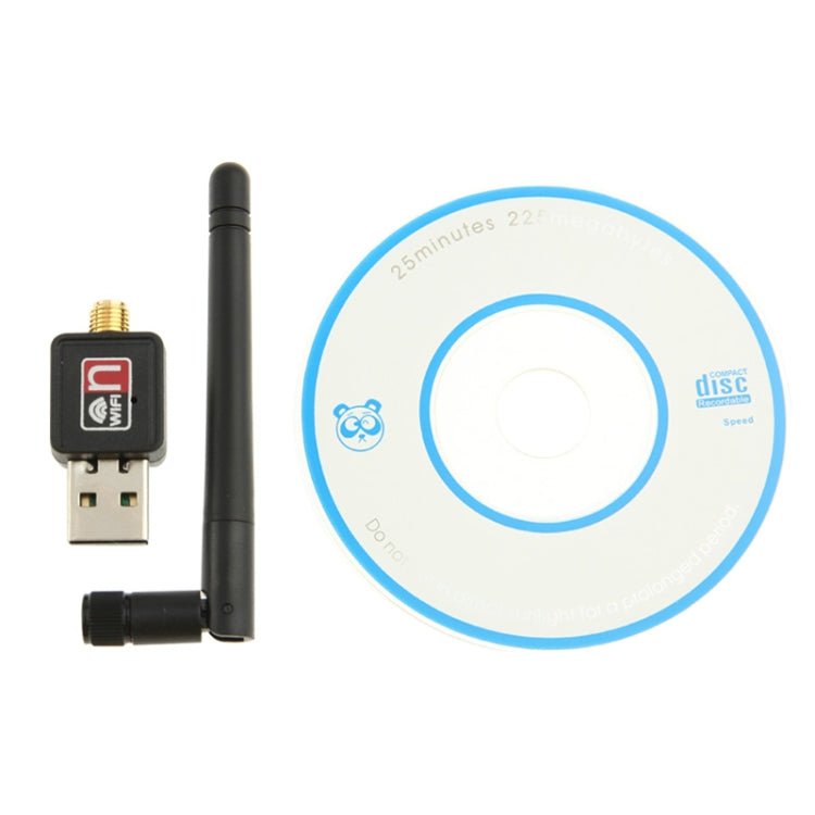 Unlimited Long Distance Mini USB 2.0 Wireless 802.11n Adapter, 150Mbps, Length 9cm