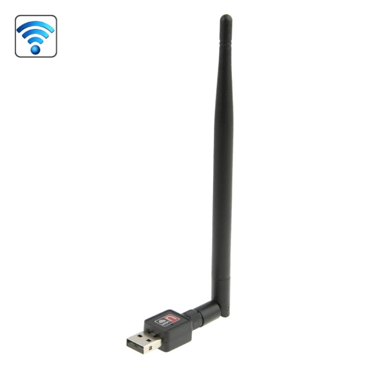 Unlimited Long Distance Mini USB 2.0 Wireless 802.11n Adapter, 150Mbps, Length 15cm