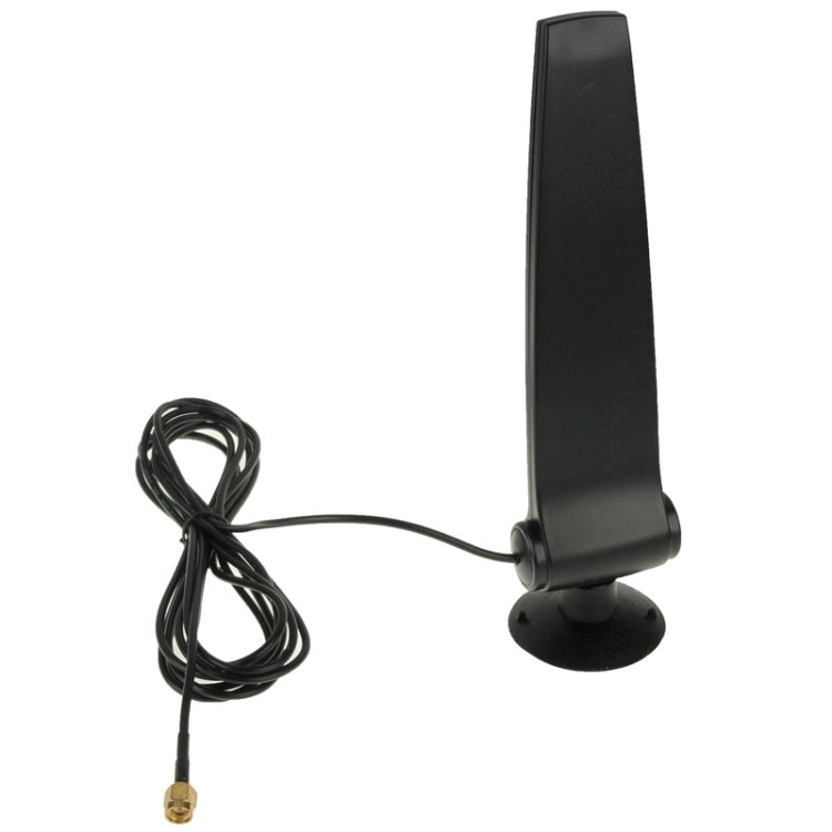 Wifi 2.4GHz 20dBi RP-SMA Network Directional Antenna(Black)