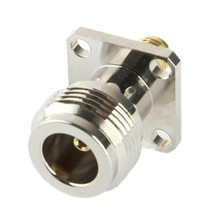 SMA Female to N Female Adapter(Silver)