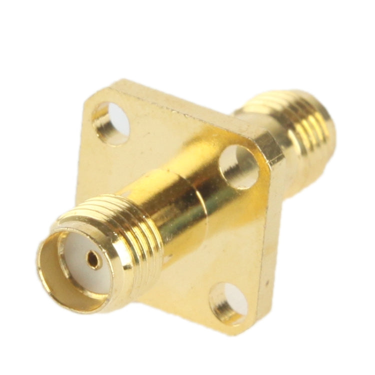 Coaxial SMA Female to SMA Female Adapter(Silver)