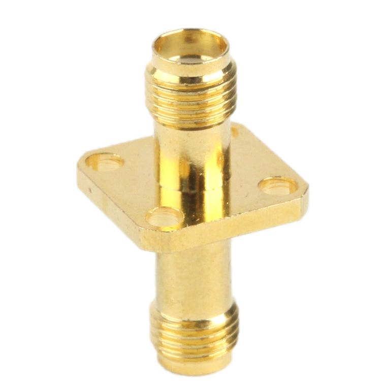 Coaxial SMA Female to SMA Female Adapter(Silver)