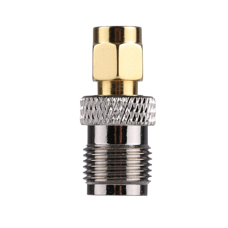 Coaxial RF RP-SMA Male to TNC Female Adapter(Silver)