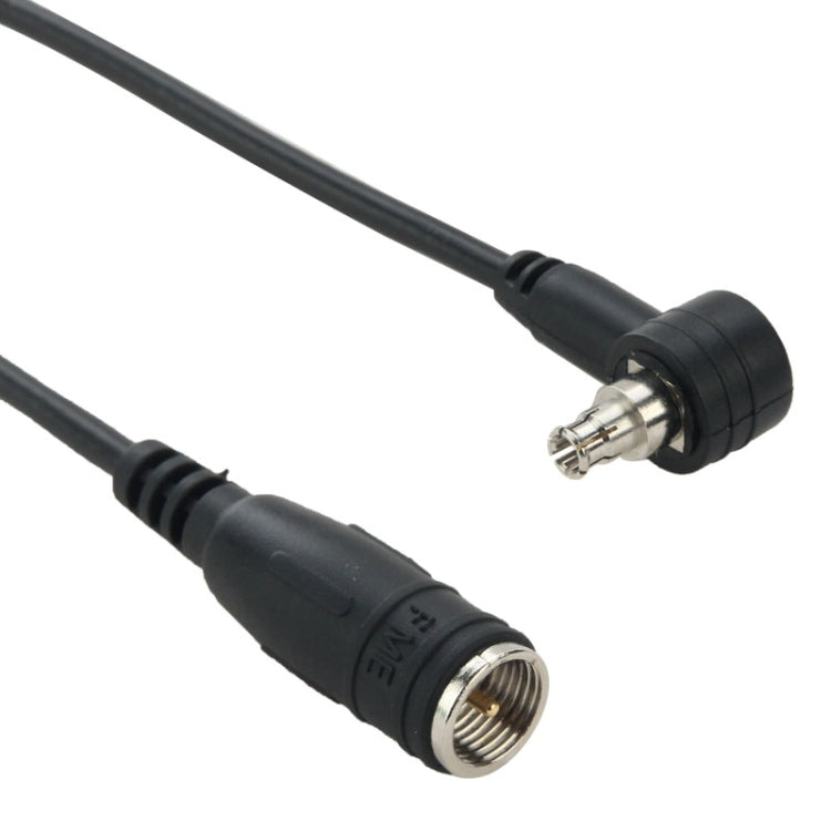 FME Female to TS9 Connector Coaxial Adapter Cable, Full Length: 22.5CM(Black)