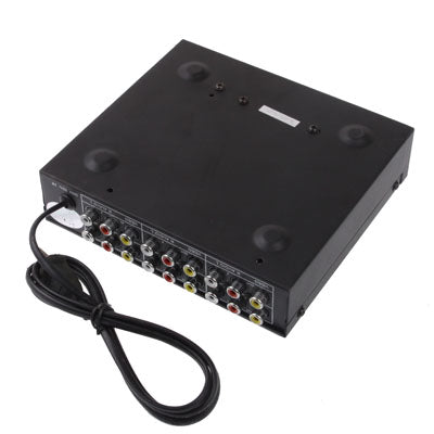 4-Way Video & Audio Switch, 4 Inputs, 1 Outputs (JM-VA401)