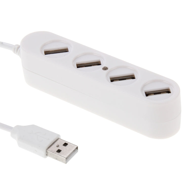 P-1020 4 Ports USB 2.0 Portable Hub, Length: 15cm