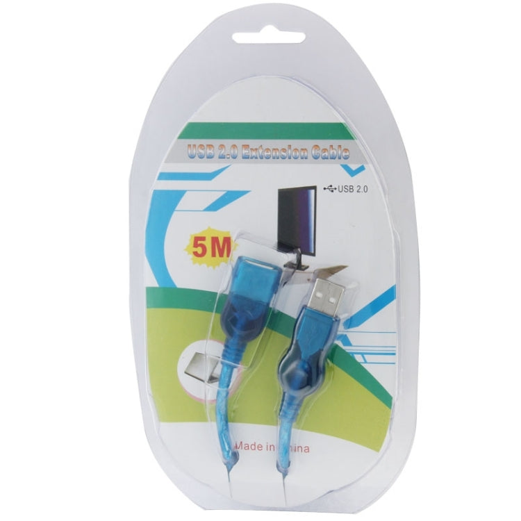 High Speed Transmission USB 2.0 HUB AM to AF Extension Cable, Length: 5m