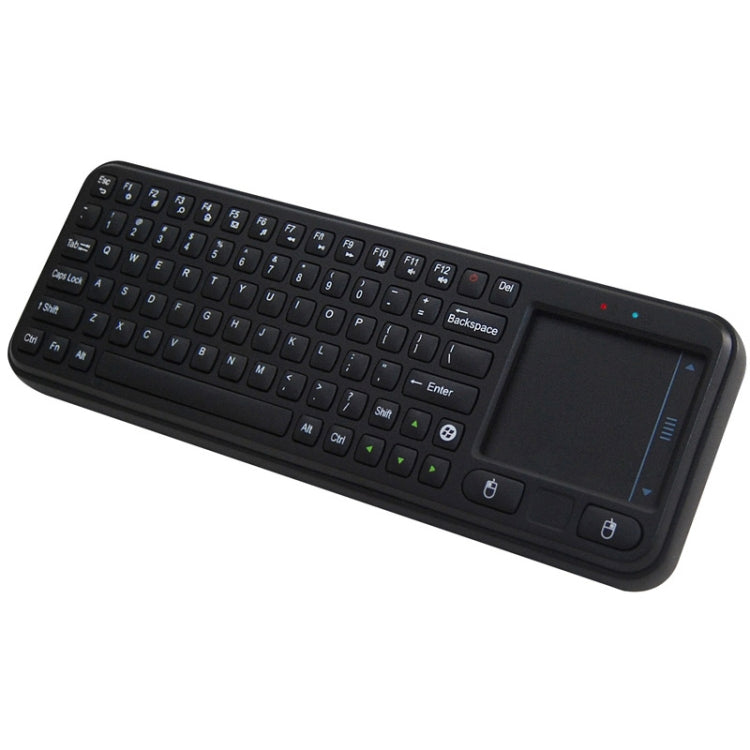 Measy RC8 3-in-1 Ultra Mini 2.4G Remote Control USB Wireless Keyboard Touchpad Air Fly Mouse for Mini PC Android TV Box(Black)