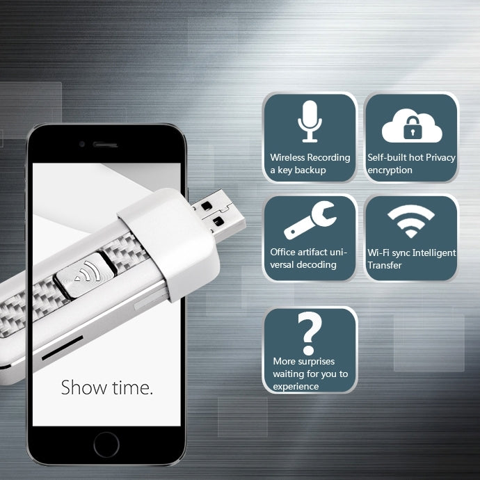 WiFi U Disk Wireless USB Flash Drive 32GB for iPhone / iPad / Android Phone / PC