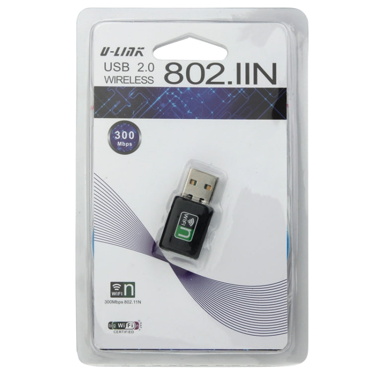 U-Link Mini USB Wifi Wireless Network LAN Adapter, Wreless 802.11b / 802.11g / 802.11n