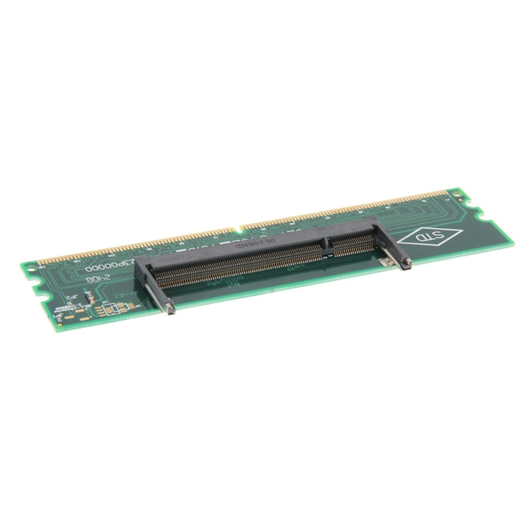 Laptop So-Dimm To Desktop DDR2 Dimm 240 Pin Memory RAM Converter Card