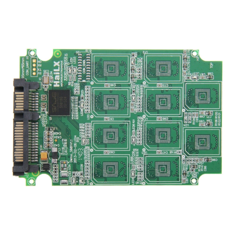 SSD Card Micro SD*10 To SATA Adapter Converter Card