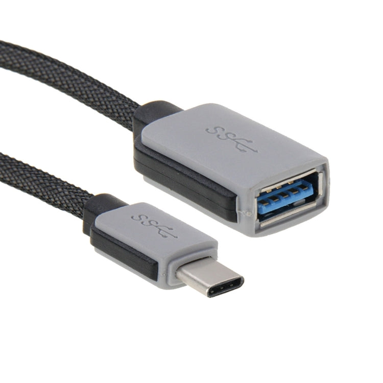 USB-C / Type-C 3.1 Male to USB 3.0 Female Cable, Length: 20cm, For Galaxy S8 & S8 + / LG G6 / Huawei P10 & P10 Plus / Xiaomi Mi6 & Max 2 and other Smartphones