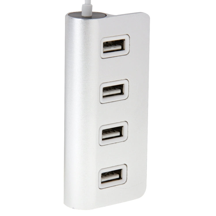 High Speed USB-C 3.1 / Type-C 4 Ports USB 2.0 Mini Aluminum USB HUB