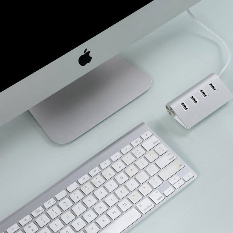 High Speed USB-C 3.1 / Type-C 4 Ports USB 2.0 Mini Aluminum USB HUB