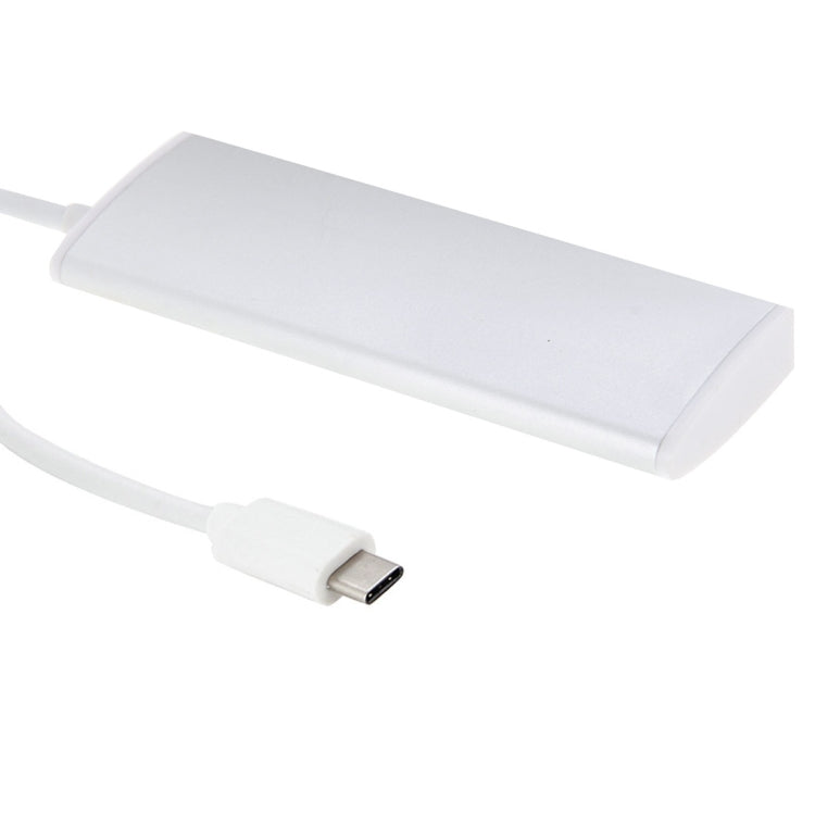 High Speed USB 3.1 Type-C 4 Ports USB 3.0 Portable Aluminum USB HUB