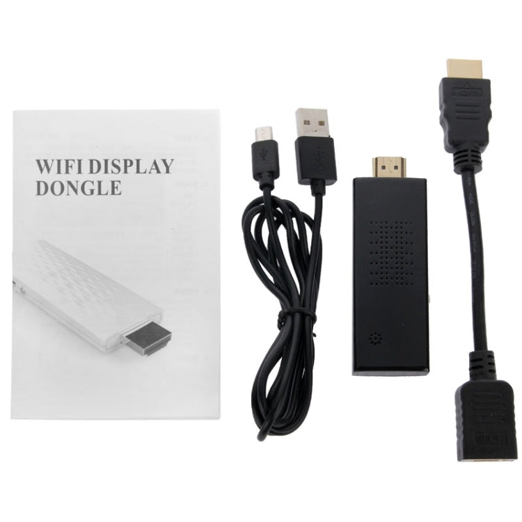 Wireless HDMI Miracast DLNA Display Dongle, CPU: ARM Cortex A9 Single Core 1.2GHz, Support WIFI + HDMI