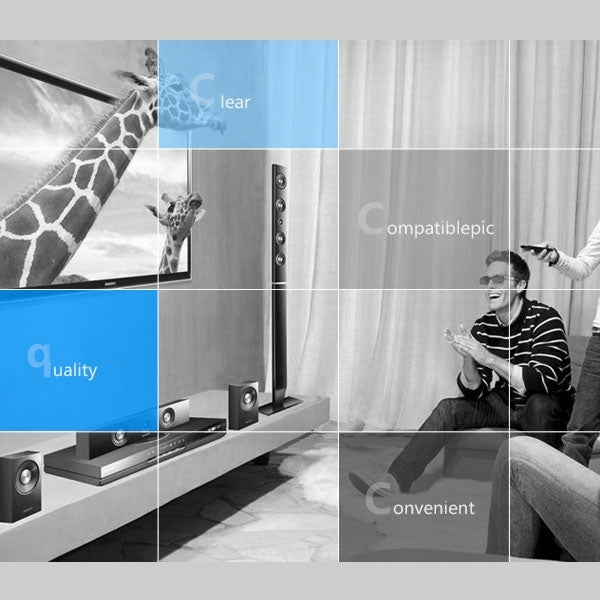 1080P VGA to HDMI HDTV Converter, with 3.5mm Audio input & Micro USB output