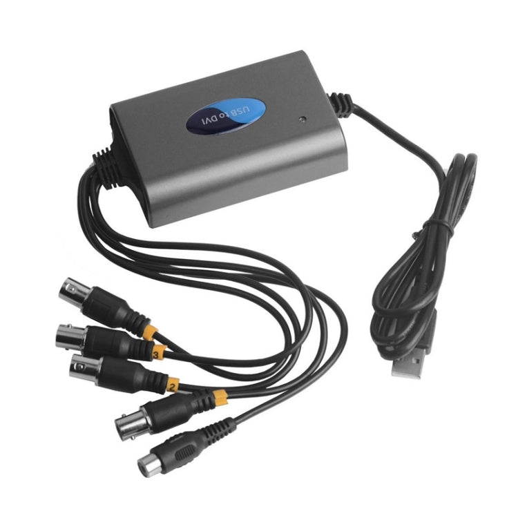 EC4000 4-Channel Real-Time High Definition HTV USB 2.0 Audio Video Capture Adapter DVR