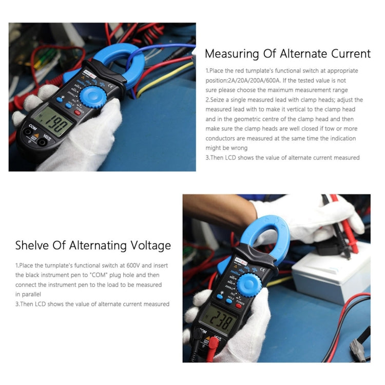 ACM02 Plus Digital Clamp Meter Electronic Tester Tools