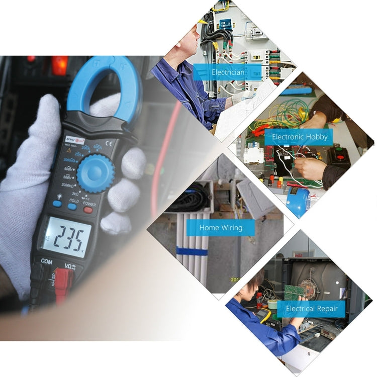ACM12 AC Digital Clamp Meter Electronic Tester Tools