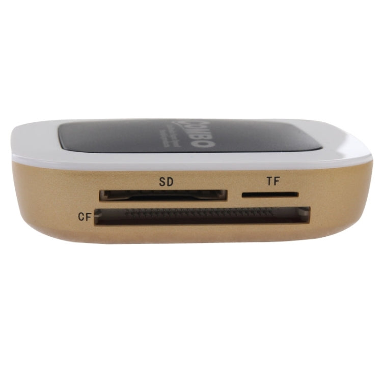 2 in 1 USB 3.0 CF/TF/SD Card Reader & 3-port HUB, Cable Length: 1m