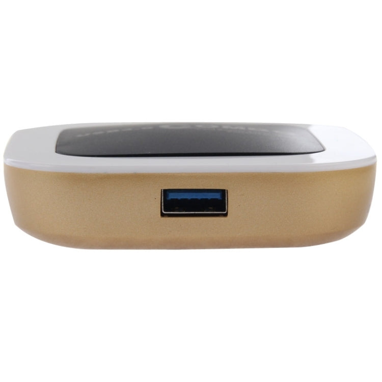 2 in 1 USB 3.0 CF/TF/SD Card Reader & 3-port HUB, Cable Length: 1m