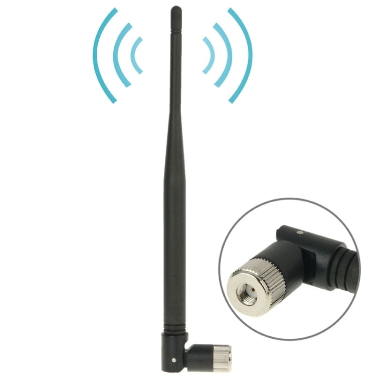 High Quality 6dBi RP-SMA Male 435MHz Antenna(Black)(Black)