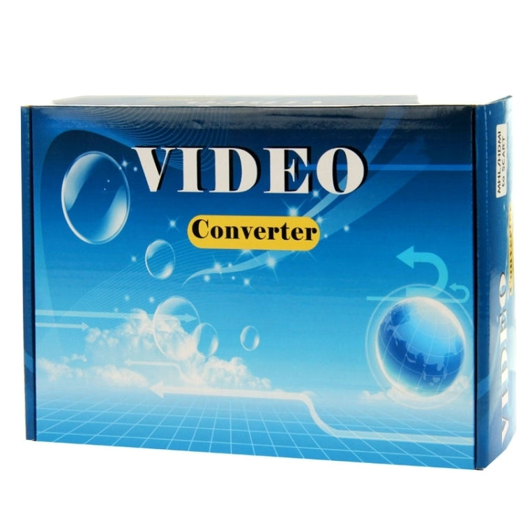 HDV-8D SCART to HDMI 720P / 1080P HD Video Converter Adapter Scaler Box(Black)