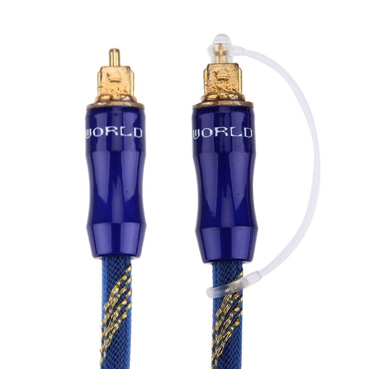 Digital Audio Optical Fiber Toslink Cable, Cable Length: 2m, Cable Core Diameter: 1.0mm (Gold Plated)