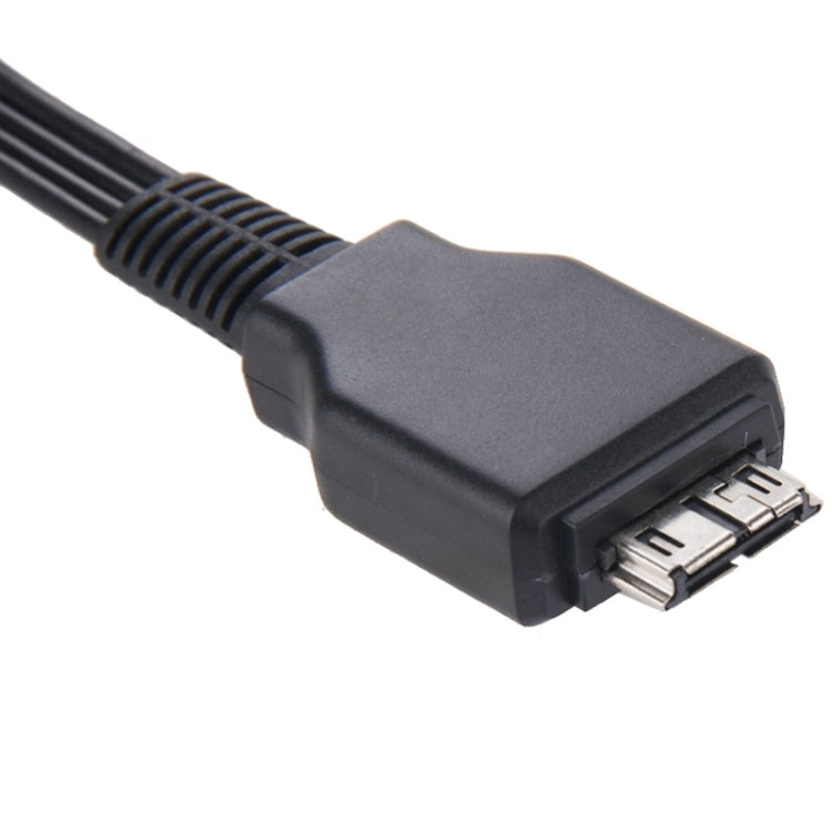 Digital Camera USB + AV Cable for Sony DSC-W210 / W220 / W230 / W270 / W290, Length: 1.2m