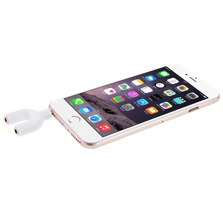 3.5mm Stereo Male to Dual 3.5mm Stereo Female Splitter Adapter