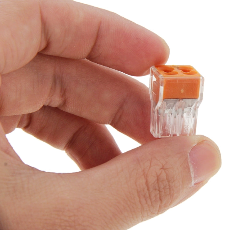 10 PCS 4 Pin Junction Box Push-in Wire Connector for Sectional Area 1-2.5 Square Millimeter Hard Wire