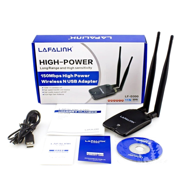 LF-D300 150Mbps High Gain Wireless Adapter
