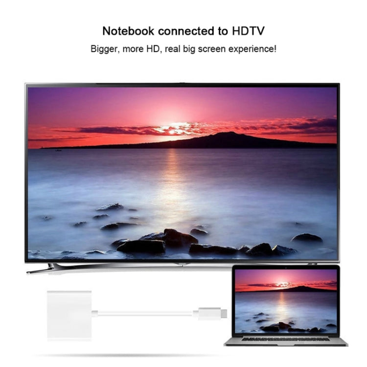 10cm USB-C / Type-C 3.1 to HDMI Adapter Cable, For Galaxy S8 & S8 + / LG G6 / Huawei P10 & P10 Plus / Xiaomi Mi6 & Max 2 and other Smartphones(Gold)