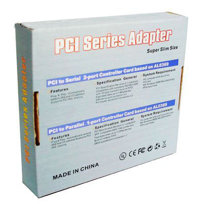 PCI to Parallel 1 port controller card