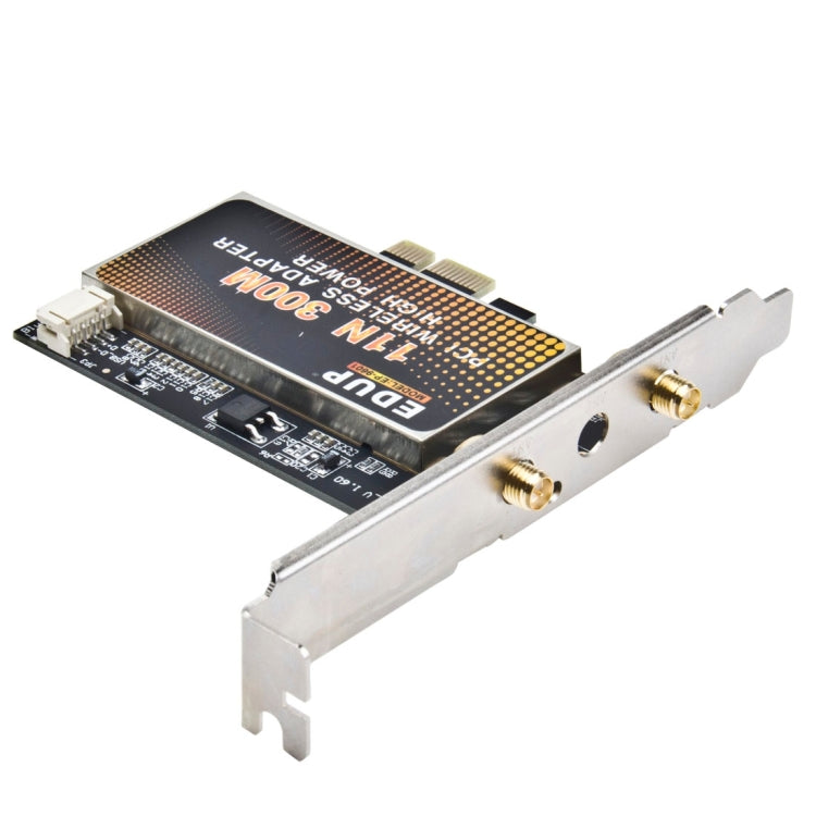 EDUP EP-9601  802.11N  300Mbps PCI-E Wireless LAN Network Adapter Card with  2 Antennas