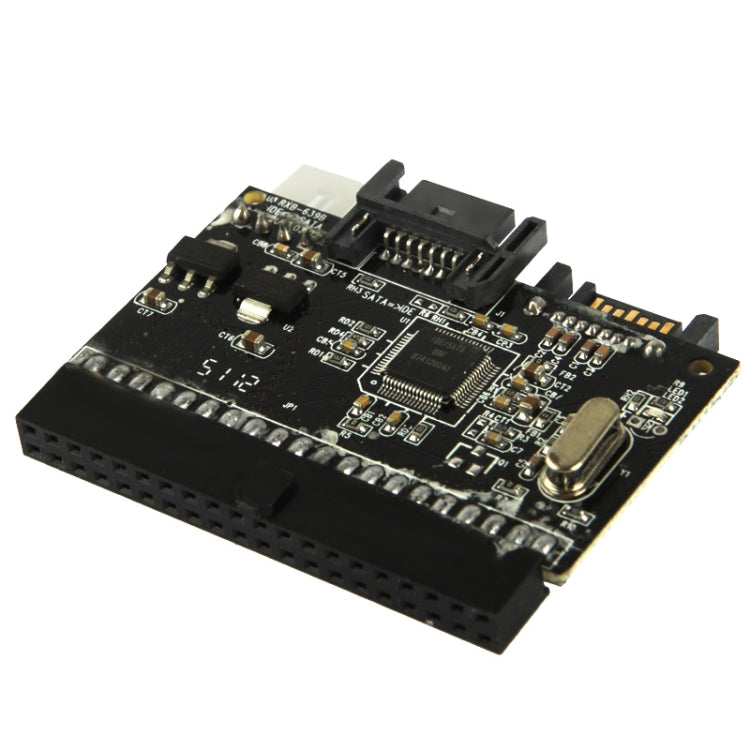 3.5 inch IDE to SATA / SATA to IDE Adapter(Black)