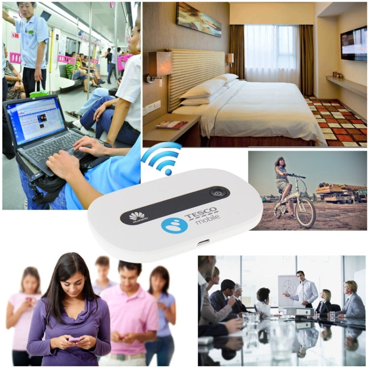 For Huawei E5220 Wireless Mobile Wifi Hotspot Router, Support 5 Seconds Boot, Sign Random Delivery(White)