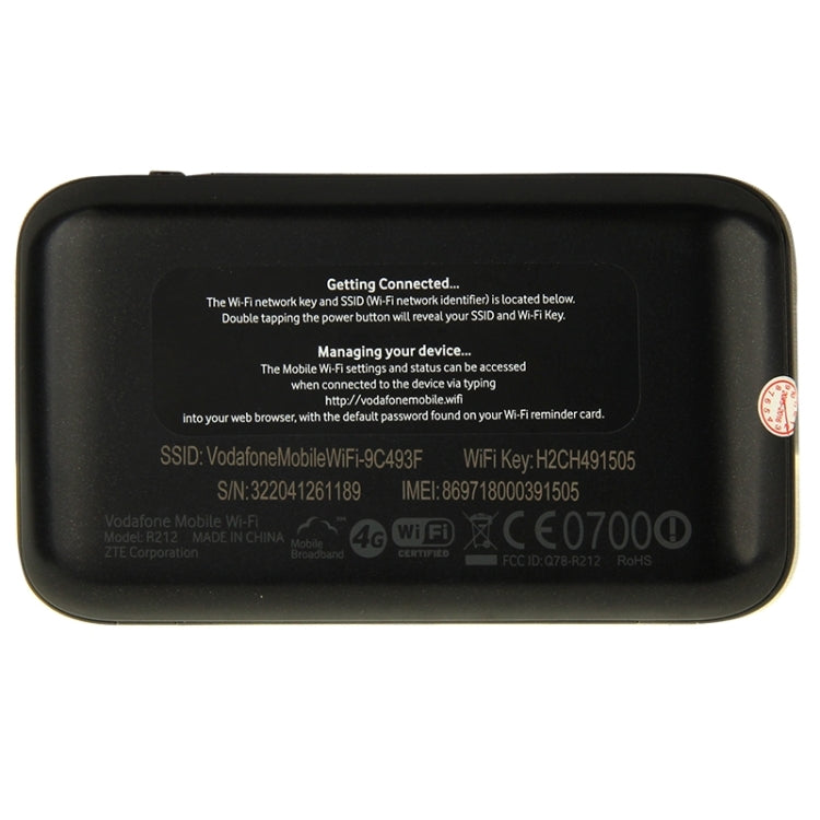 For ZTE R212 Unlocked 3G / 4G LTE Hotspot Pocket WiFi Router, Sign Random Delivery