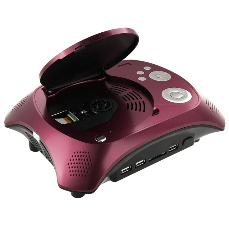Home Theater Portable DVD Projector with TV Receiver Function (PAL / NTSC / SECAM), AV IN / OUT and Game Function, Support SD / MMC Card / USB Flash Disk(EU Plug)