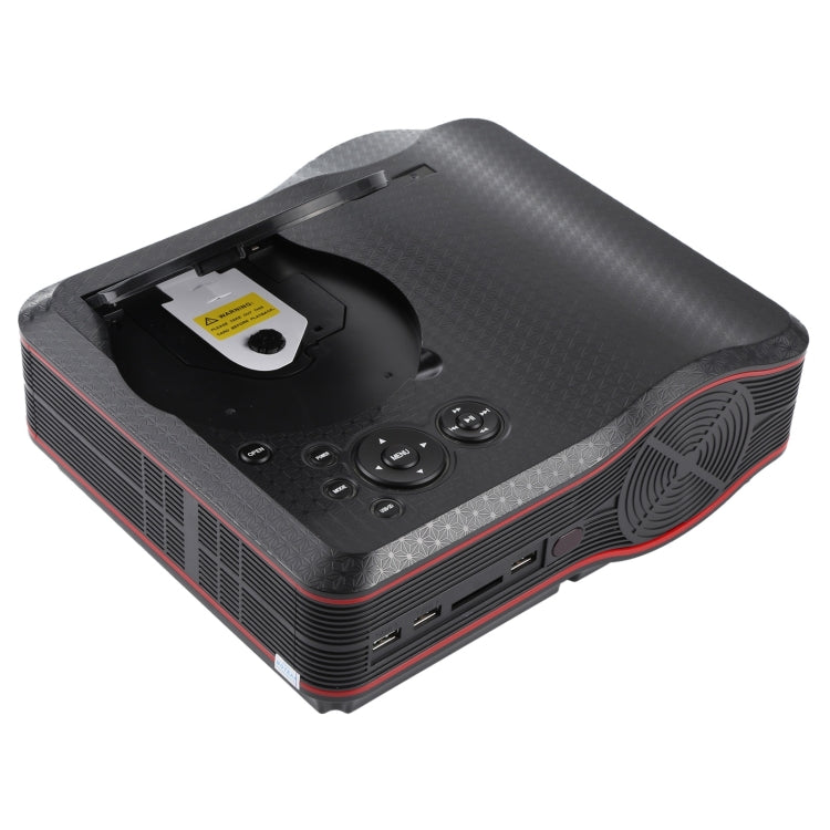Portable DVD Projector with TV Receiver Function (PAL / NTSC / SECAM), AV IN / OUT and Game Function, Support SD / MMC Card / USB Flash Disk