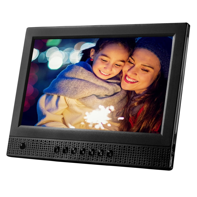 10.1 inch LED Display Multi-media Music & Movie Player Digital Photo Frame with Remote Control, Allwinner E200s Program, Support USB-Disk / SD Card, Body Sensor, Built in Stereo Speaker